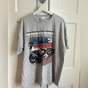 Vintage Dale Earnhardt #3 GoodWrench Service Shirt 7 Championships Grey Large